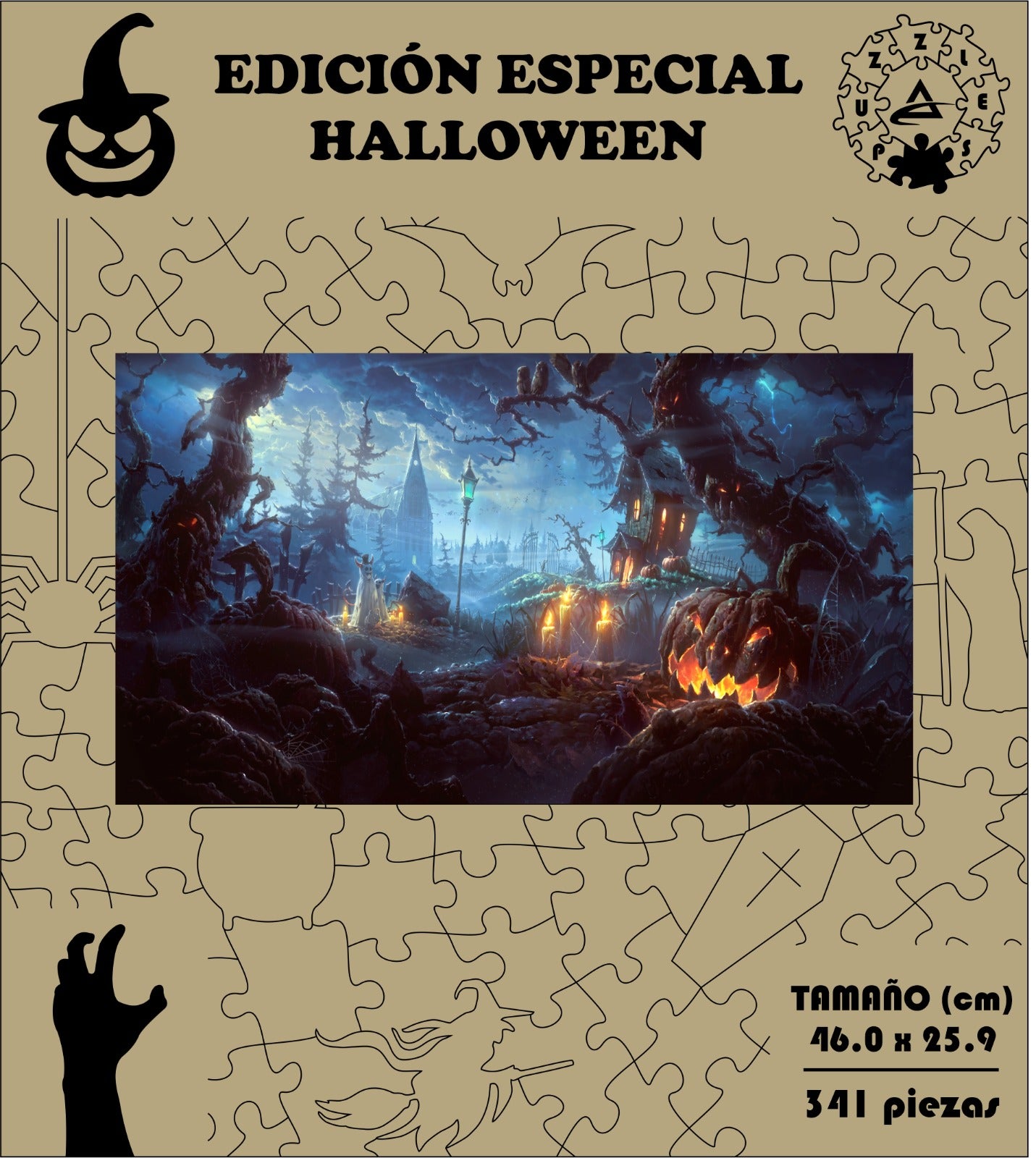 Rompecabezas Halloween  C:700.5 Pers. Puzzles Peru