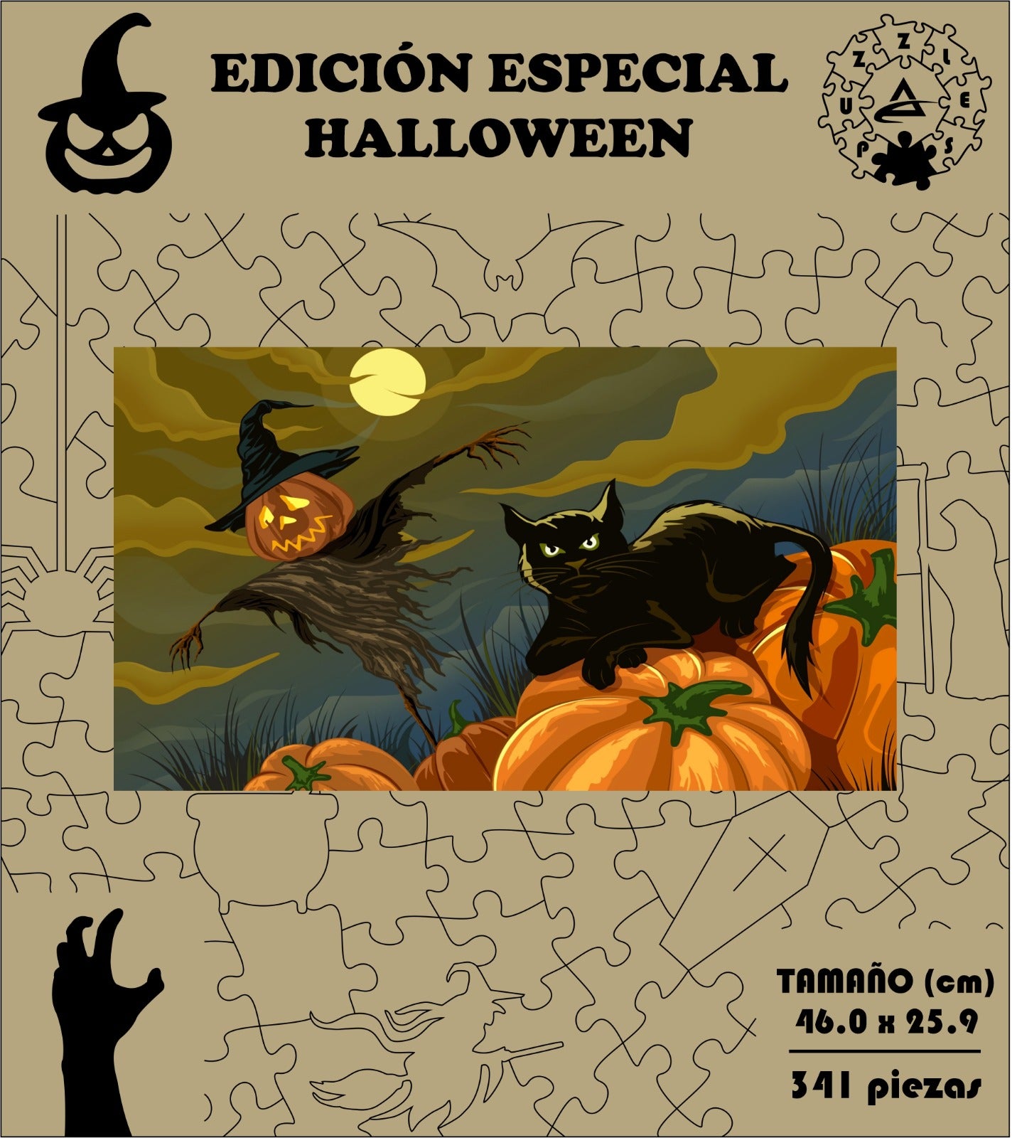 Rompecabezas Halloween  C:700.7 Pers. Puzzles Peru