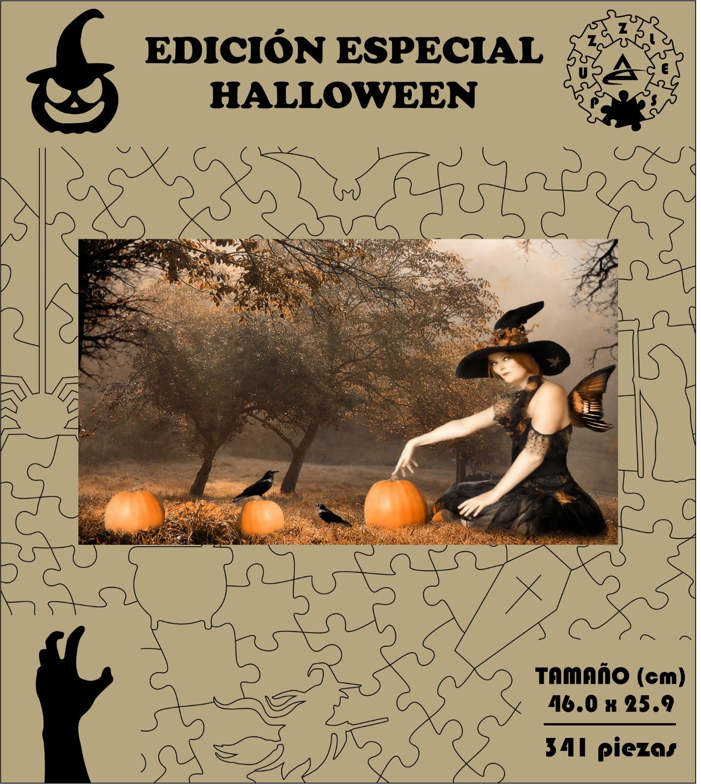 Rompecabezas Halloween  C:700.8 Pers. Puzzles Peru