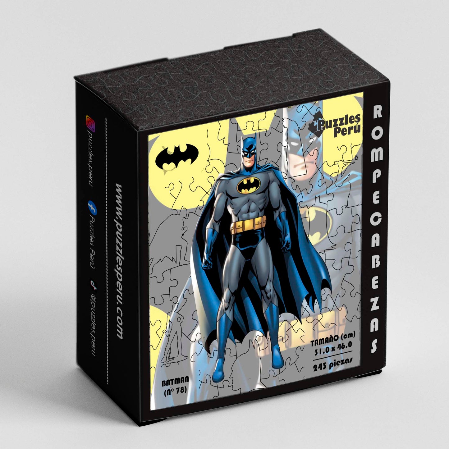 Rompecabezas Pers.Batman  C:78 Puzzles Peru