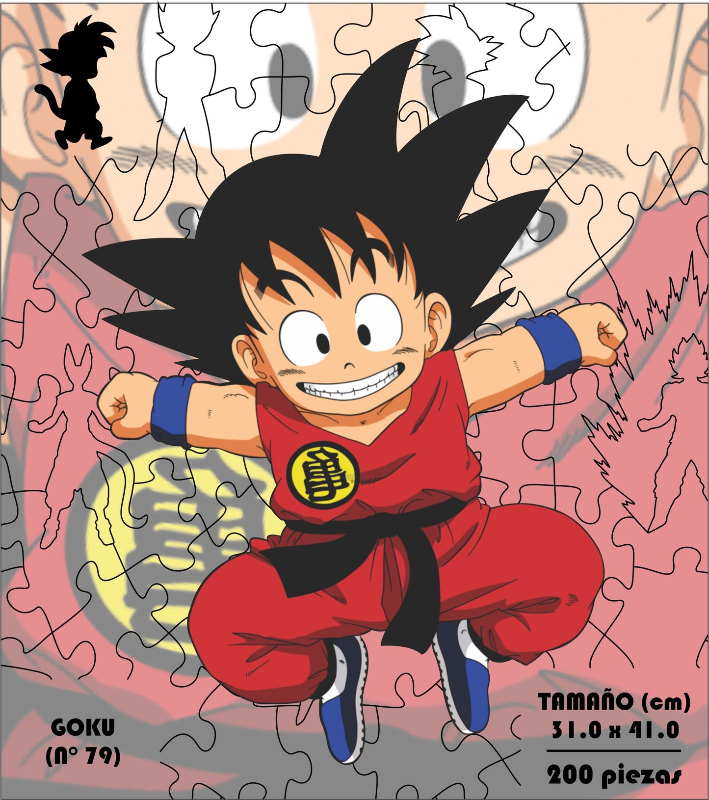 Rompecabezas Pers.Goku200  C:79 Puzzles Peru