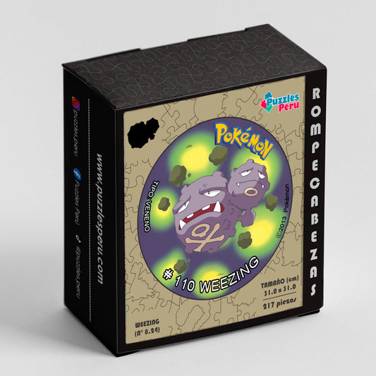 Rompecabezas Pers.Weezing de 217 Piezas C:8.1101 Puzzles Peru