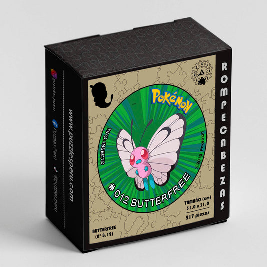 Rompecabezas Pers.Butterfree  C:8.12 Puzzles Peru