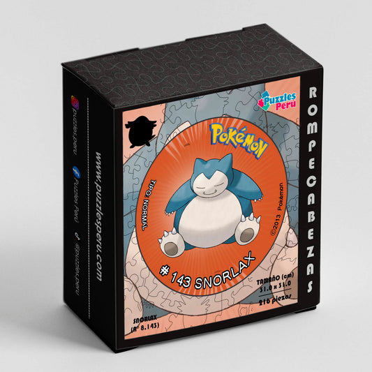 Rompecabezas Pers.Snorlax  C:8.143 Puzzles Peru