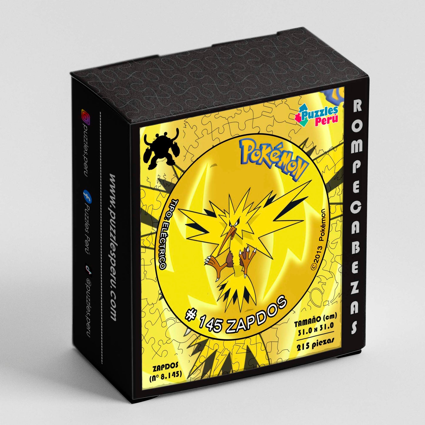 Rompecabezas Pers.Zapdos  C:8.145 Puzzles Peru