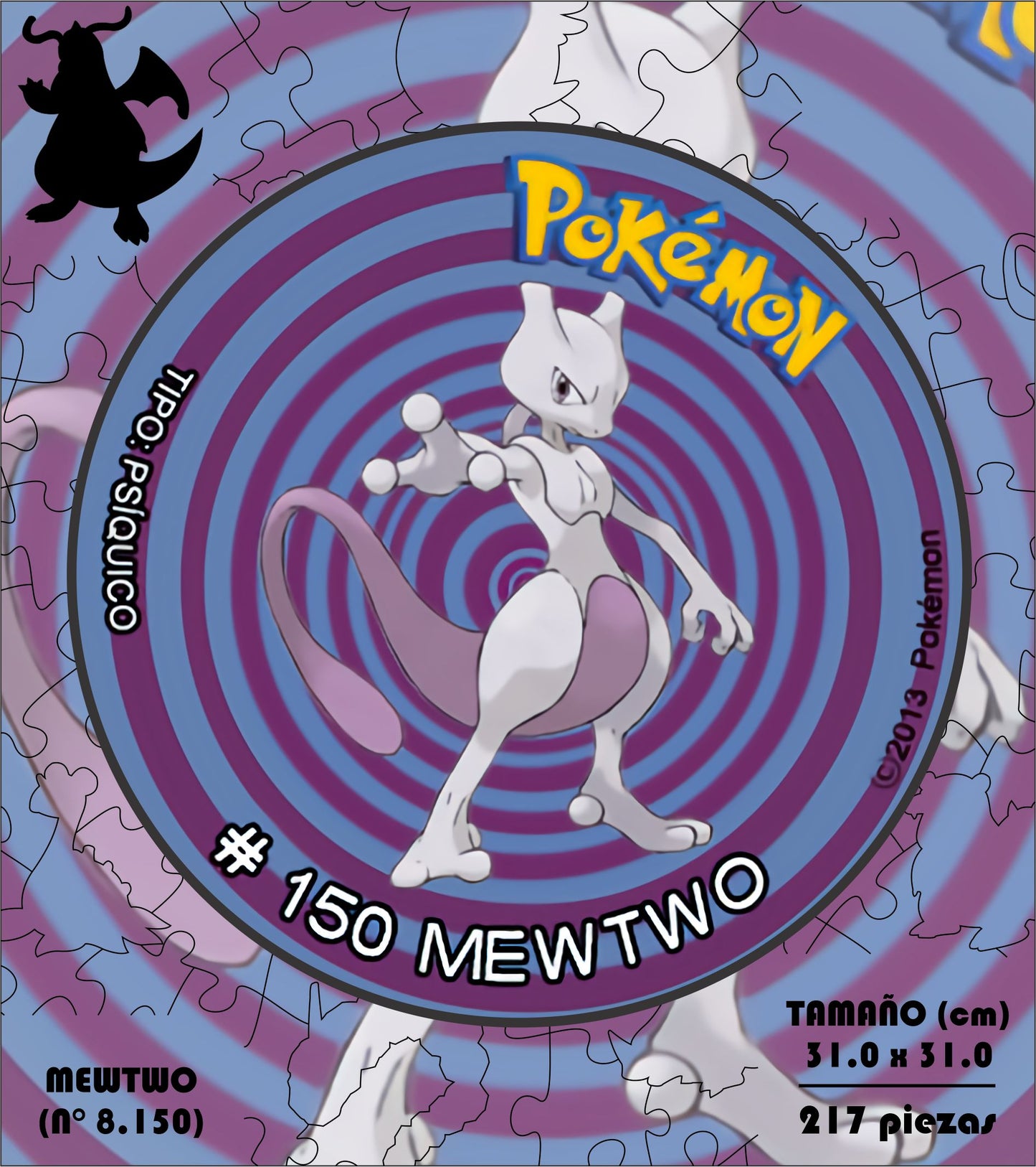 Rompecabezas Pers.MewTwo  C:8.1501 Puzzles Peru