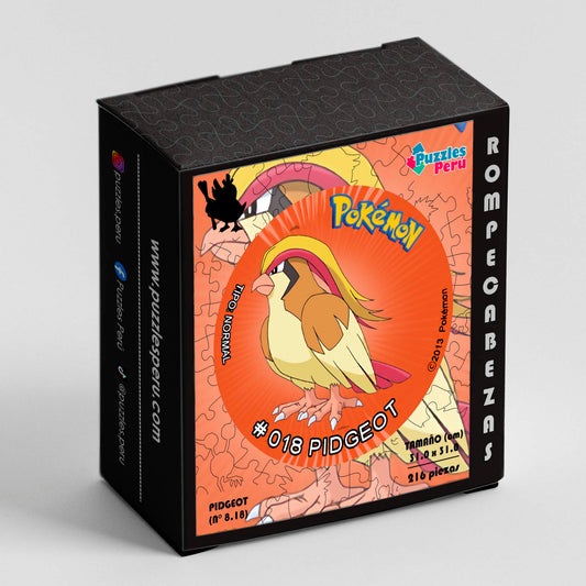 Rompecabezas Pers.pidgeot  C:8.18 Puzzles Peru