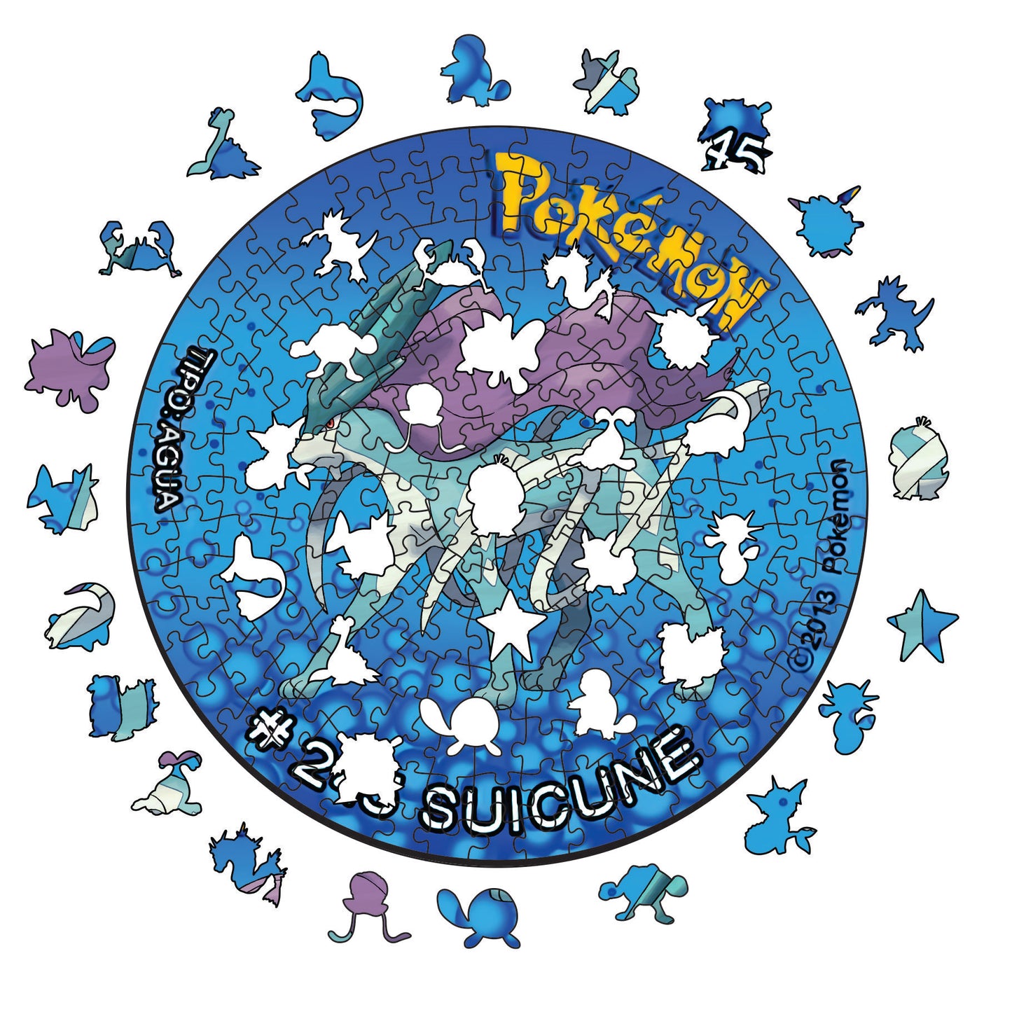 Rompecabezas Pers.Suicune  C:8.245 Puzzles Peru