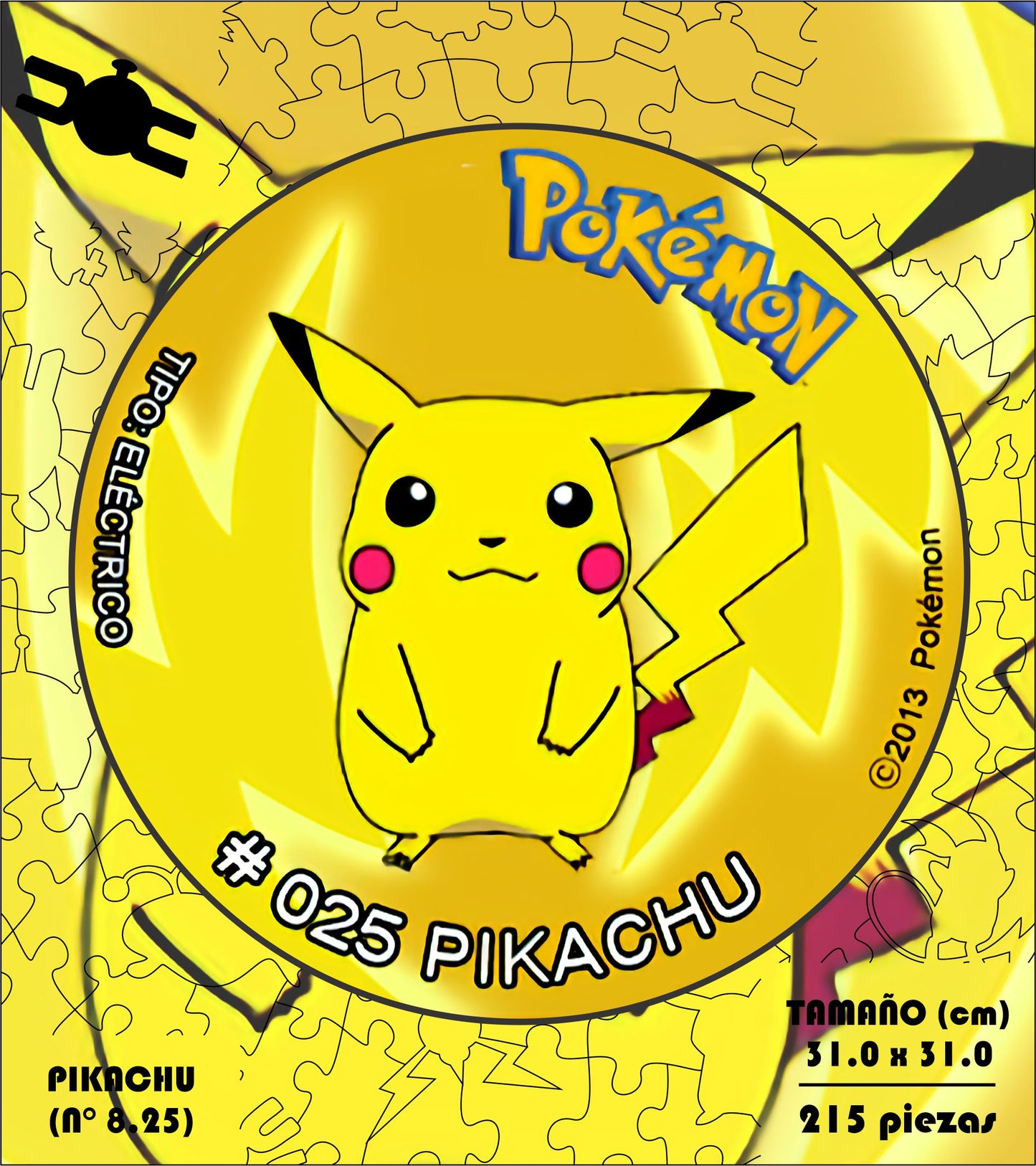 Rompecabezas Pers.Pikachu  C:8.25 Puzzles Peru