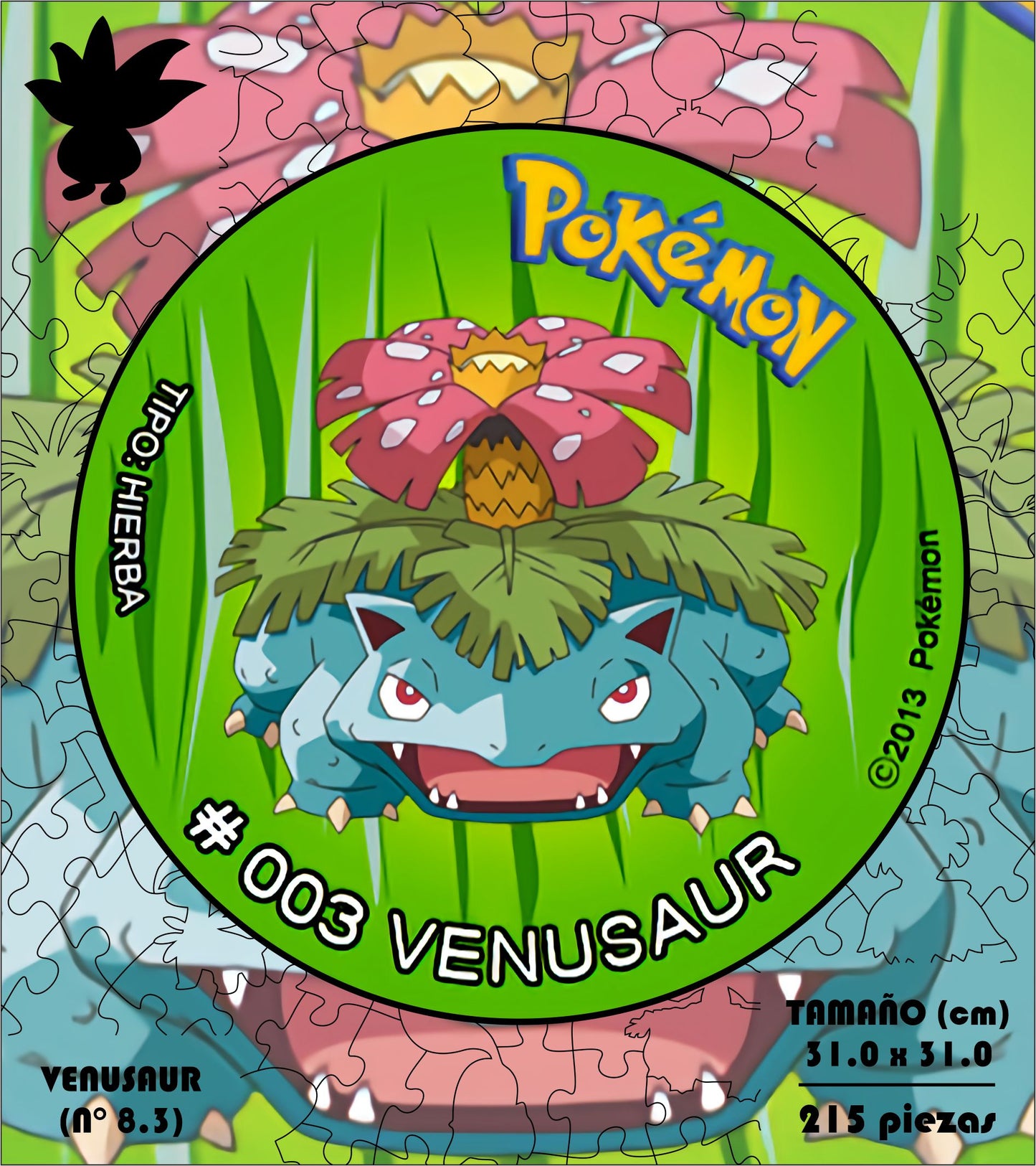 Rompecabezas Pers.Venusaur  C:8.3 Puzzles Peru