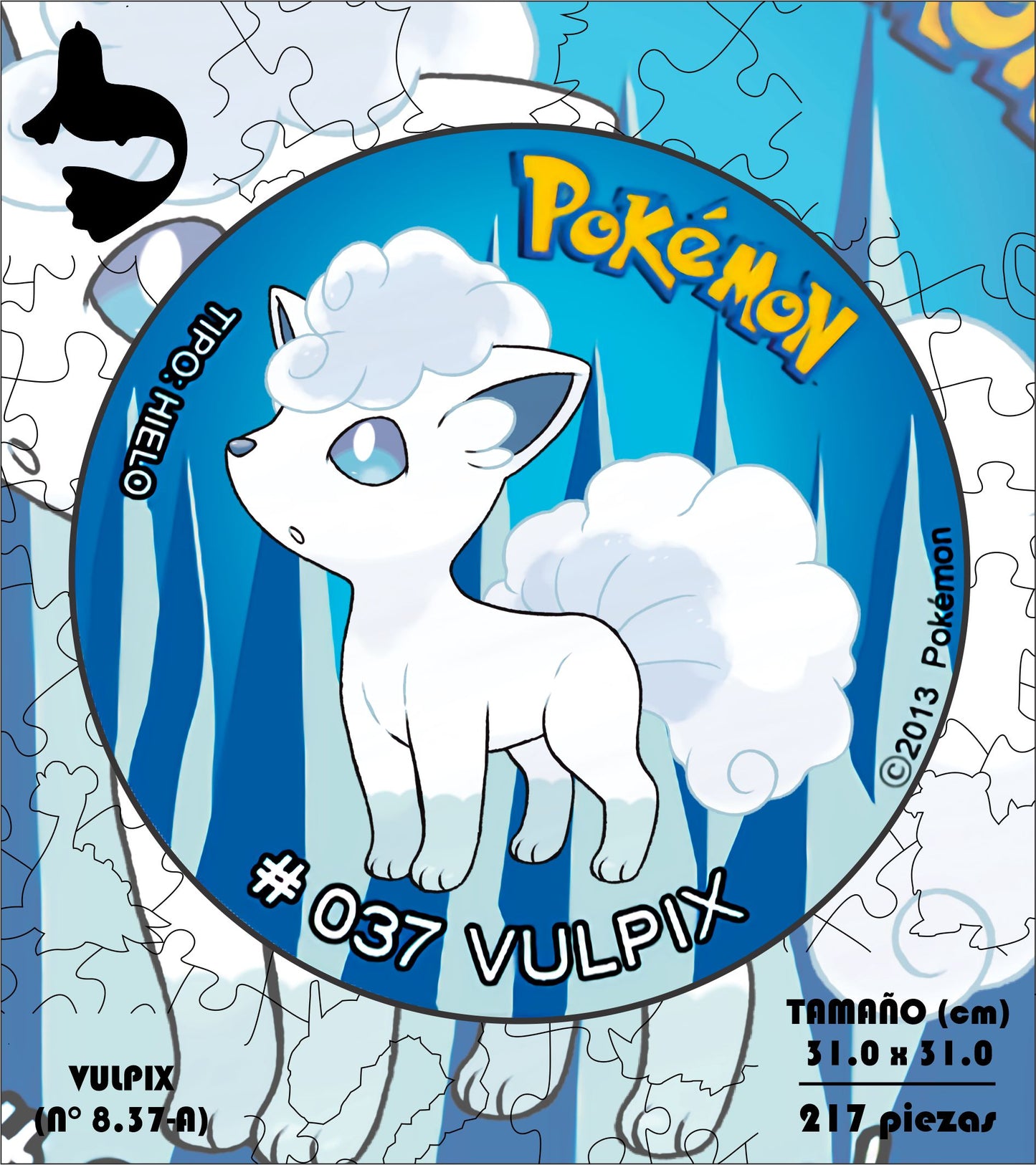 Rompecabezas Pers.Vulpix  C:8.37 Puzzles Peru