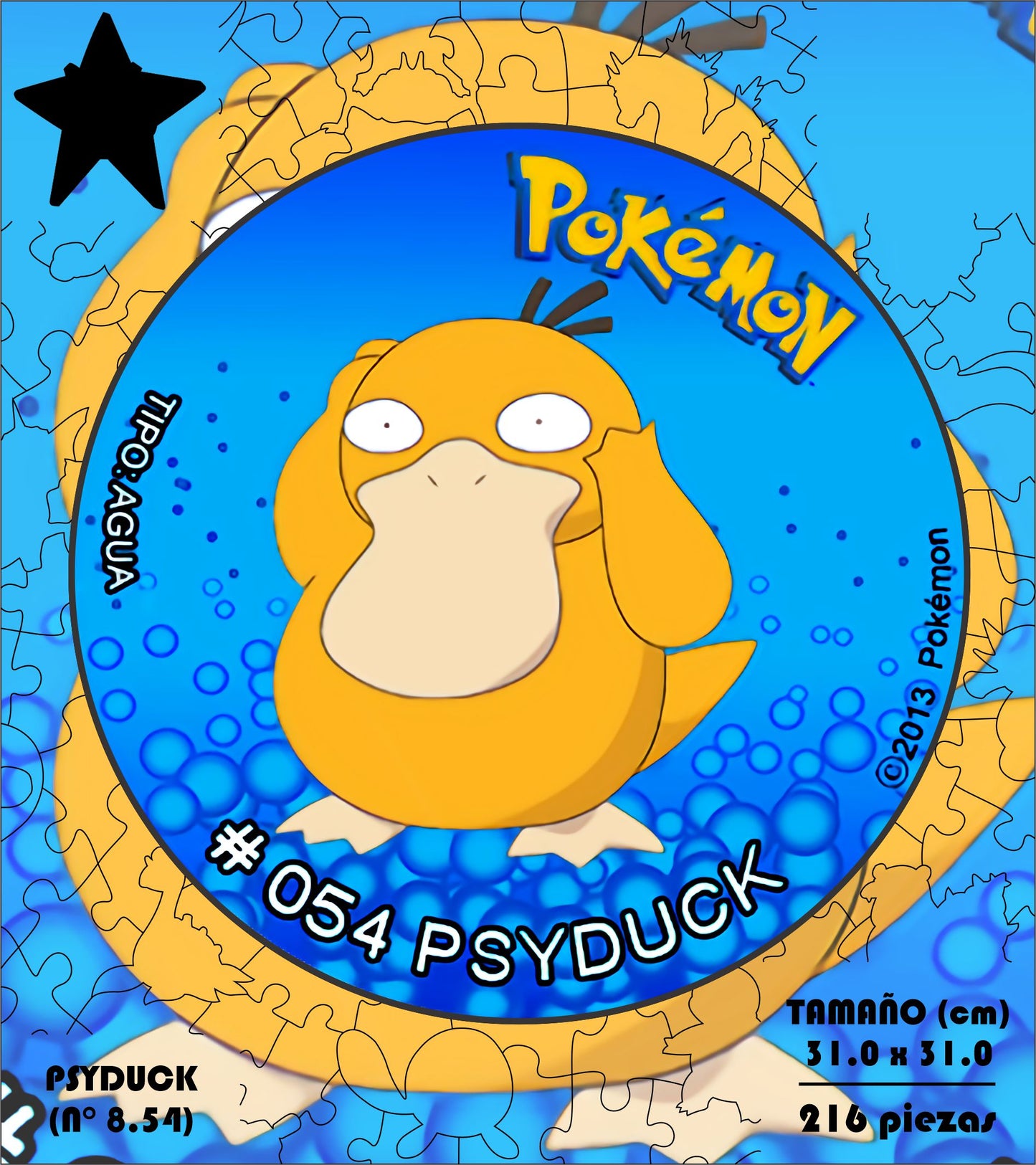 Rompecabezas Pers.Psyduck  C:8.54 Puzzles Peru