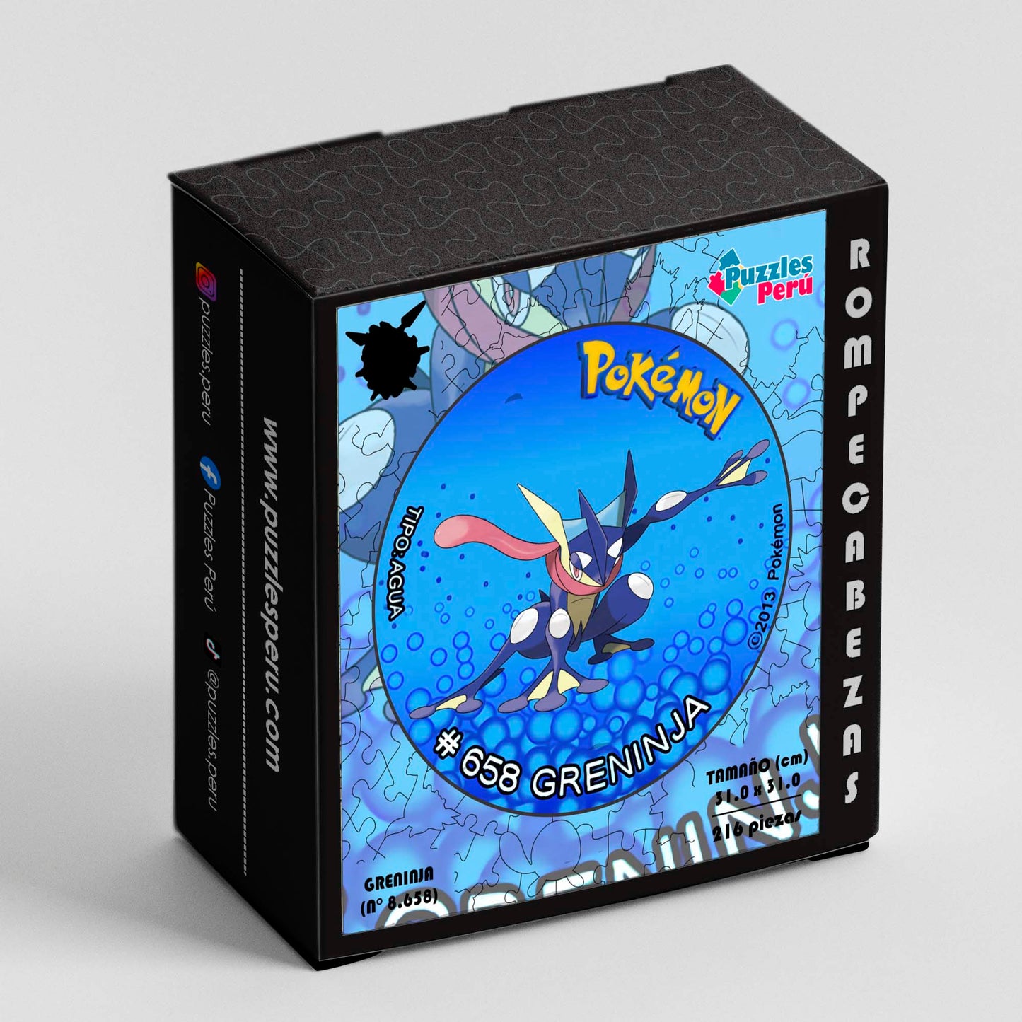 Rompecabezas Pers.Greninja  C:8.658 Puzzles Peru