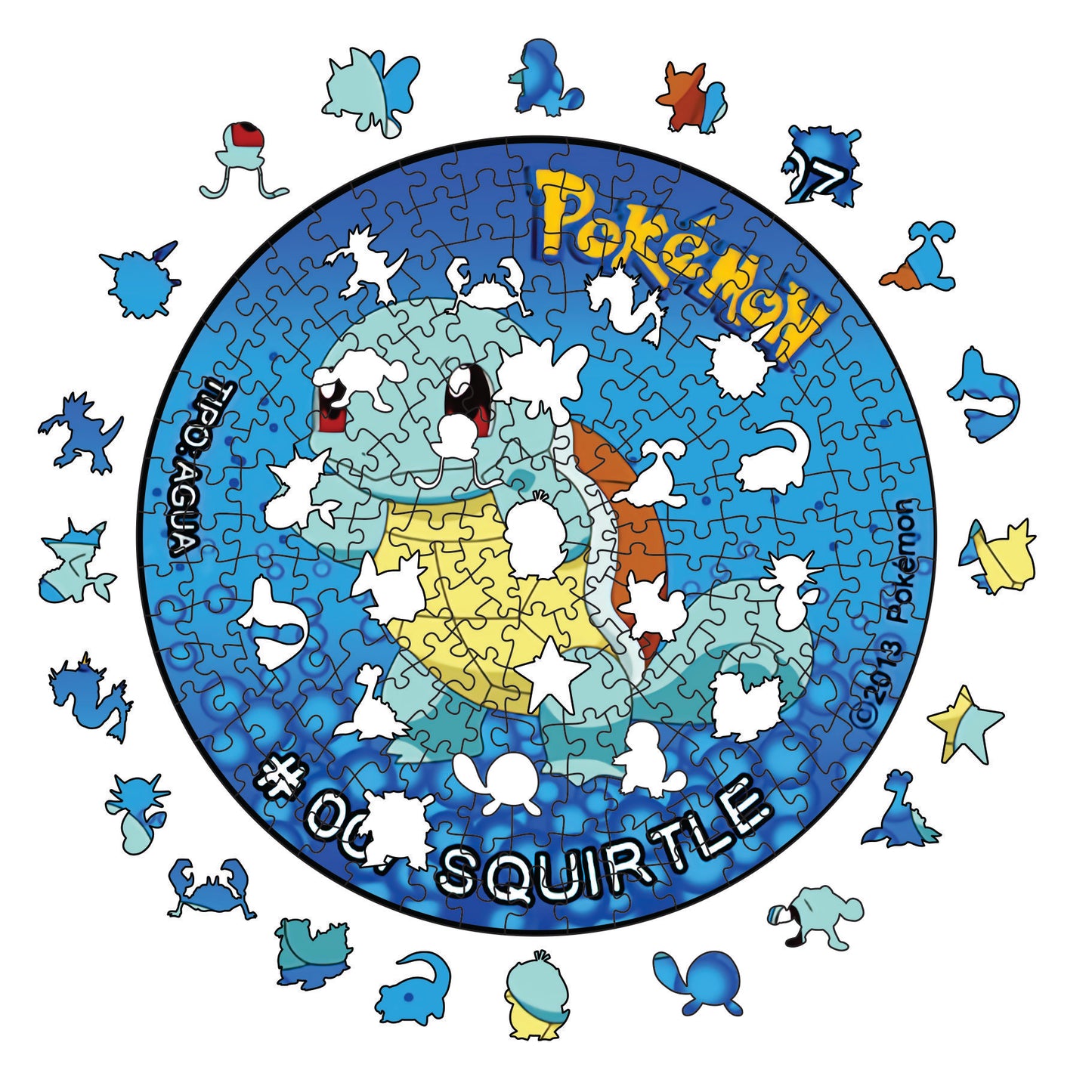 Rompecabezas Pers.Squirtle  C:8.7 Puzzles Peru