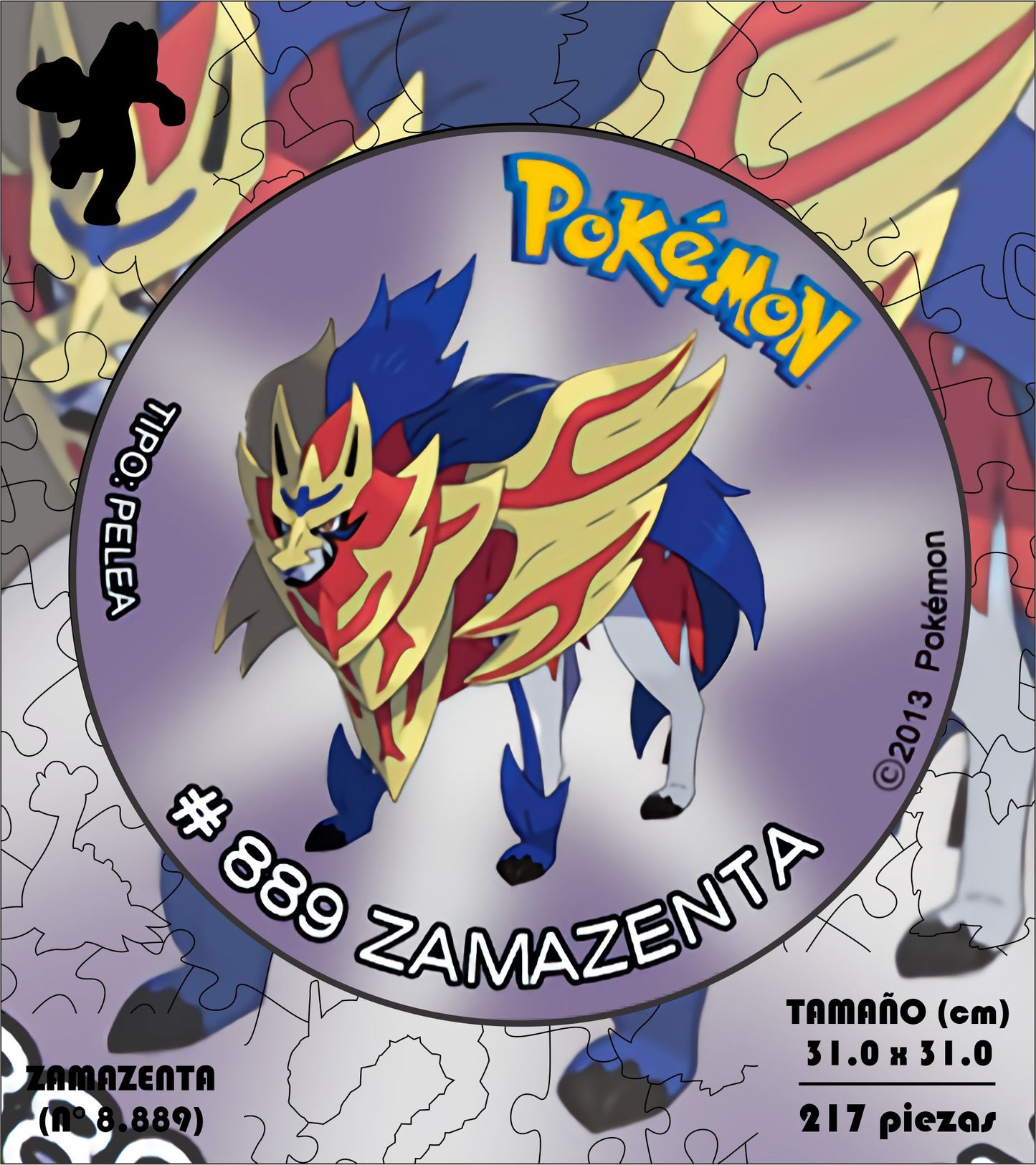 Rompecabezas Pers.Zamazenta  C:8.889 Puzzles Peru