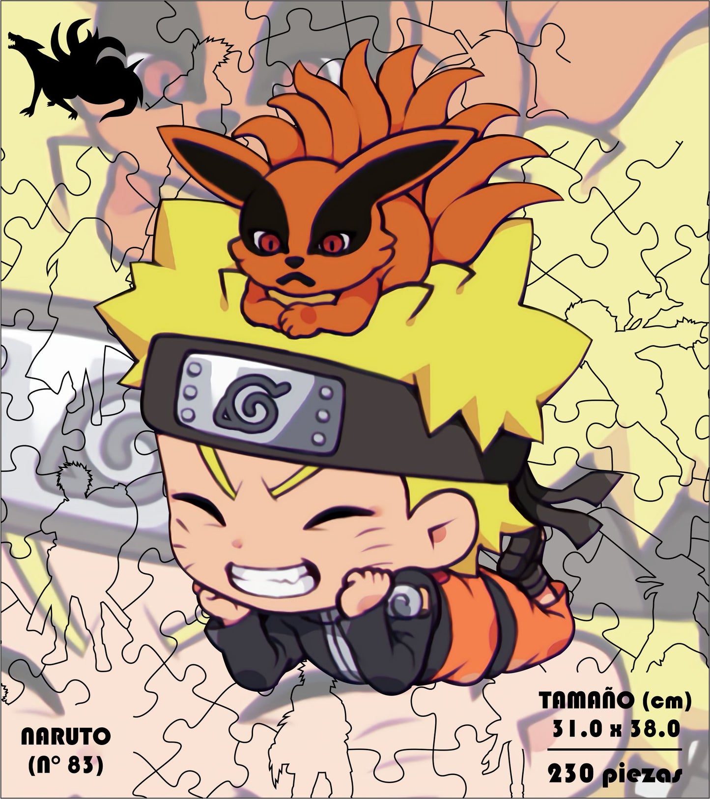 Rompecabezas Pers.Naruto  C:83 Puzzles Peru