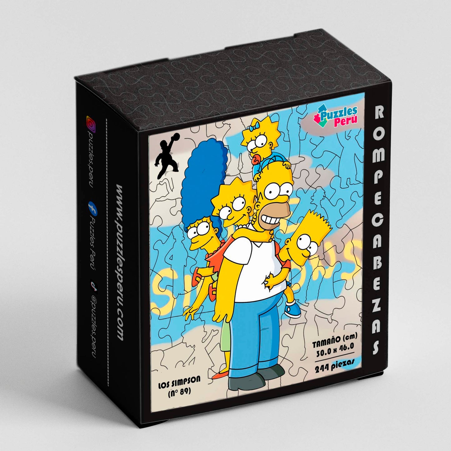 Rompecabezas Pers.Los Simpsons  C:89 Puzzles Peru