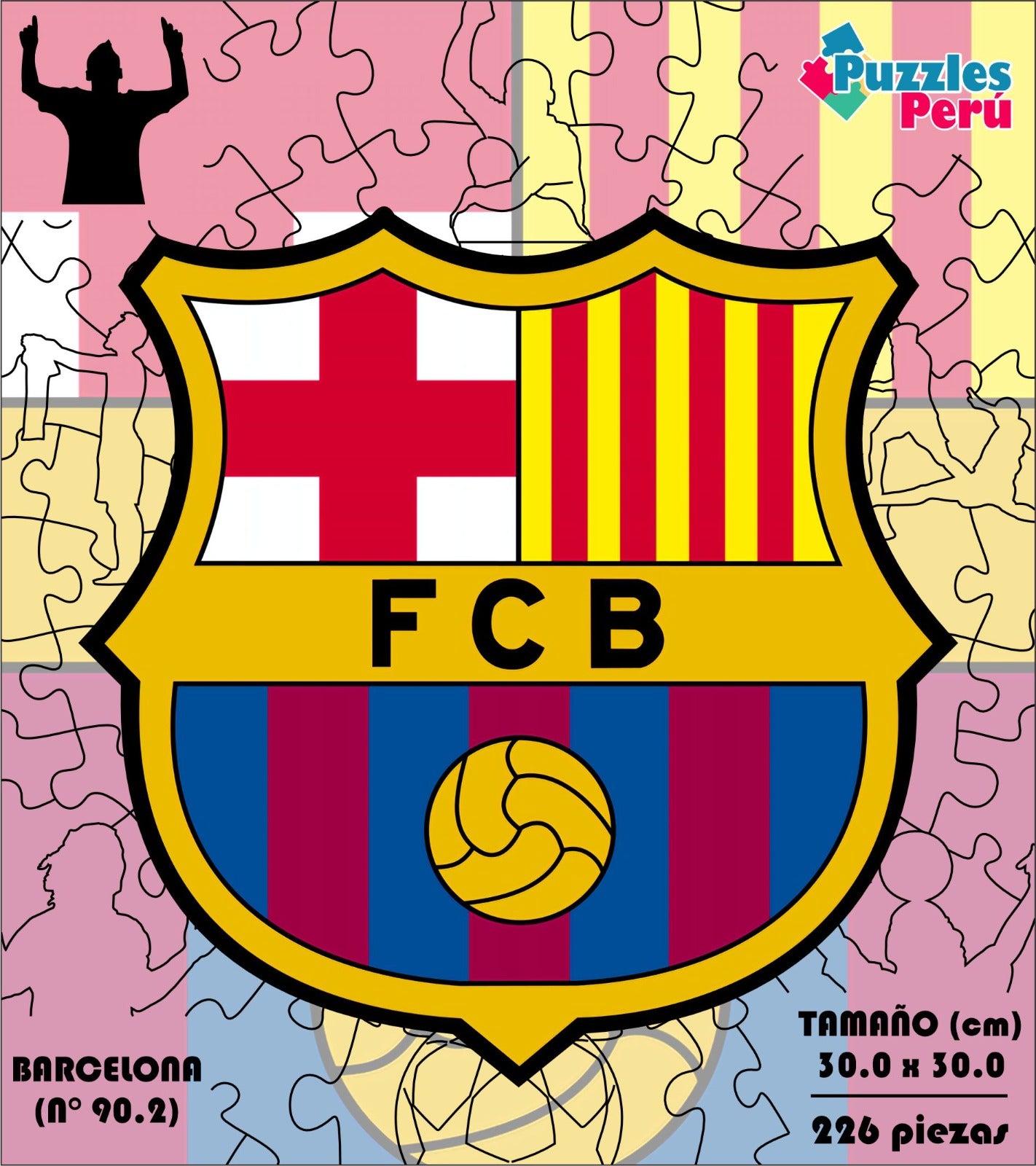 Rompecabezas Barcelona  C:90.2 Pers.