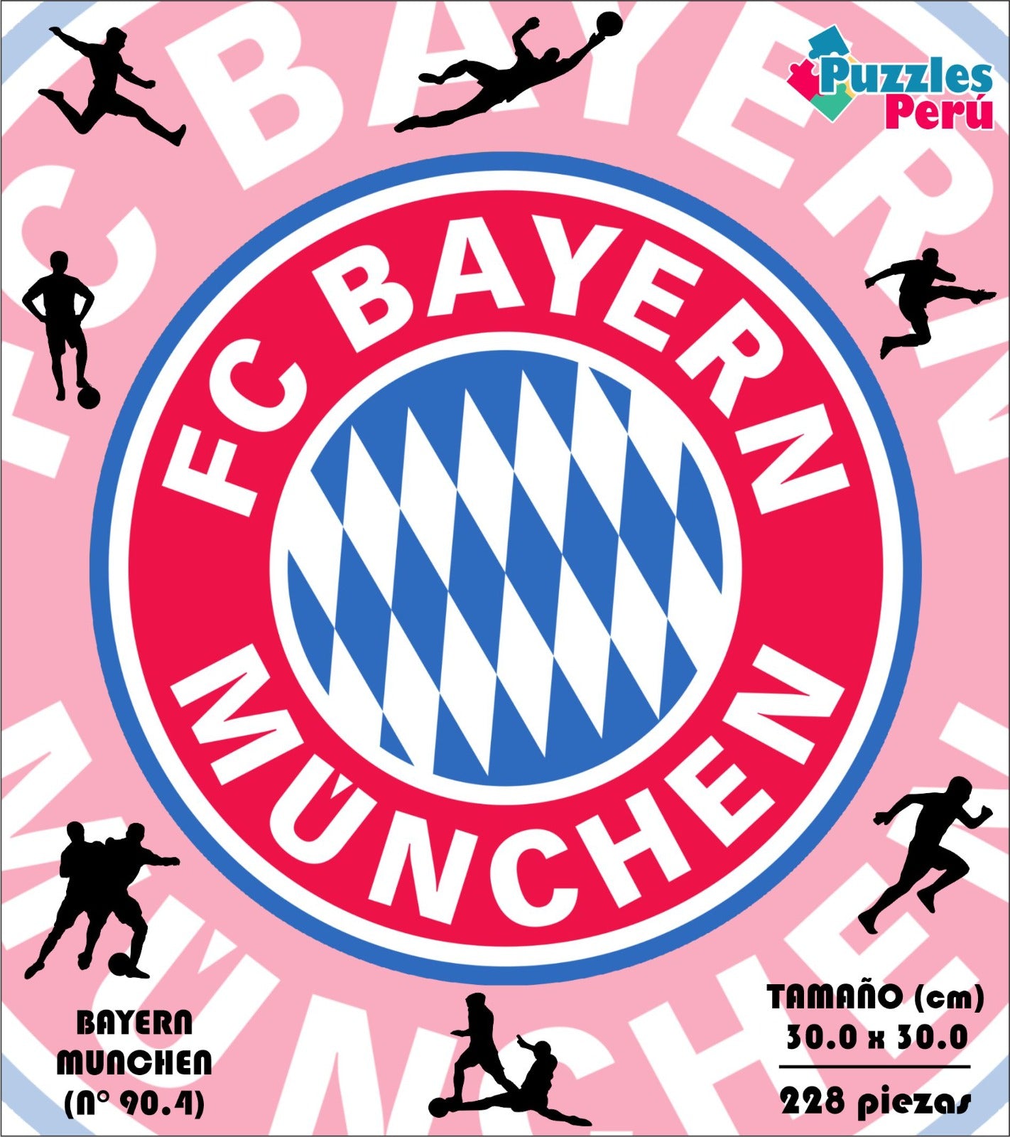 Rompecabezas Bayern Munchen  C:90.4 Pers. Puzzles Peru