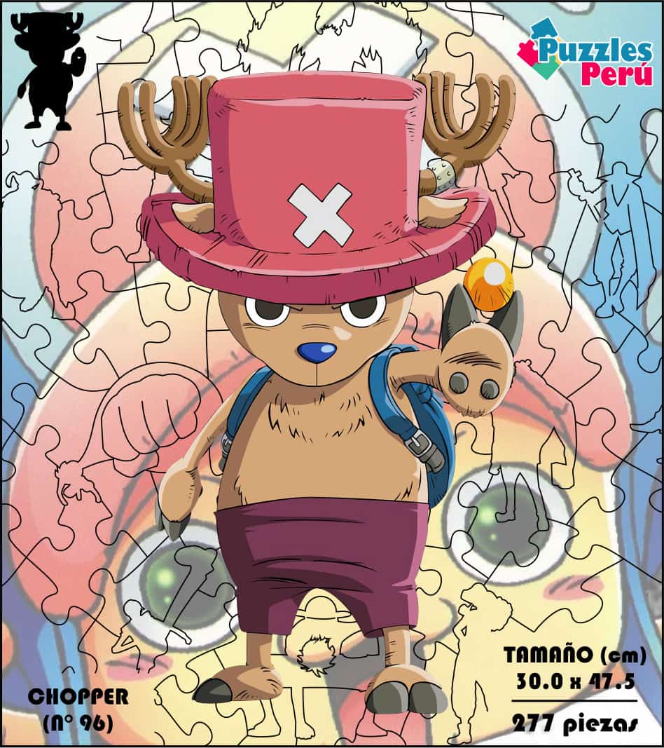 Rompecabezas Pers.CHOPPER  C:96 Puzzles Peru