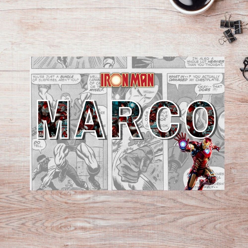 Rompecabezas Ironman COD:NOM-002 Personalizado