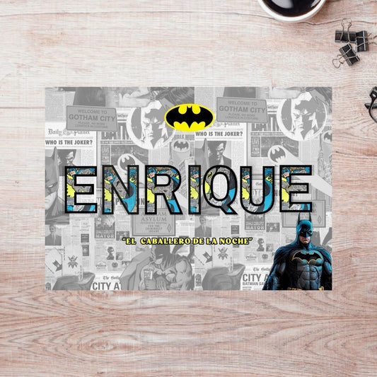 Rompecabezas Batman COD:NOM-010 Personalizado