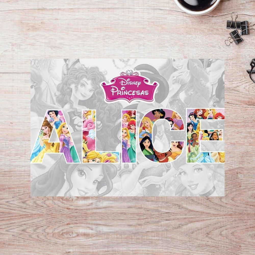 Rompecabezas Princesas COD:NOM-023 Personalizado
