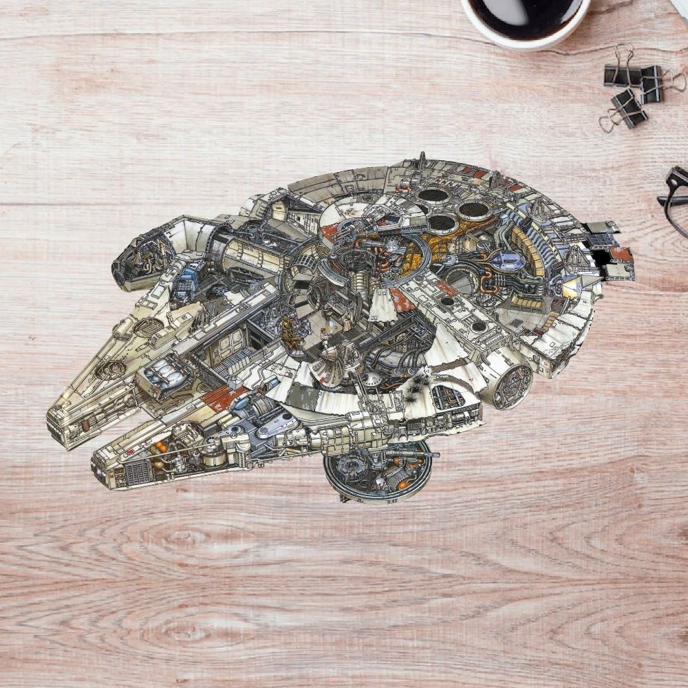 Pers.Millenium Falcon Puzzle C:72.2 Puzzles Peru