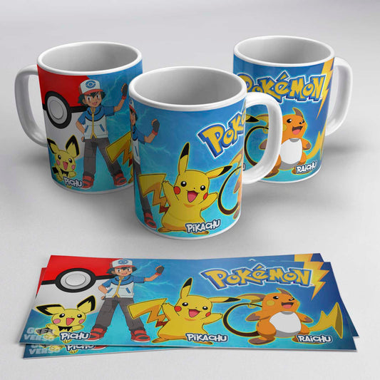 Taza Pers.Pokemon C:T03-030 Geek Verso