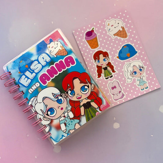 LIBRO INTERACTIVO ANA Y ELSA (Medida A6)