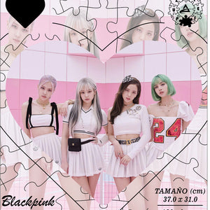 Rompecabezas Pers.Black Pink C:58.4 Puzzles Peru - ROMPECABEZAS