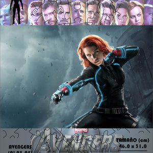 Rompecabezas Pers.Black Widow C:23.25 Puzzles Peru - ROMPECABEZAS