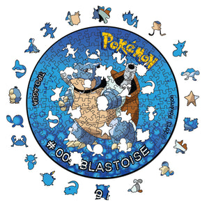 Rompecabezas Pers.Blastoise C:8.9 Puzzles Peru - M- 217 Pzas / Pokemon - ROMPECABEZAS