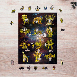 Rompecabezas Pers.Caballeros Del Zodiaco C:19.2 Puzzles Peru - M- 307 Pzas / Caballeros Del Zodiaco - ROMPECABEZAS