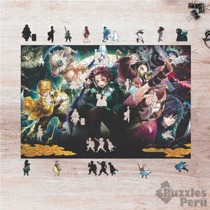 Rompecabezas Pers.Demon Slayer C:52.1 Puzzles Peru - M- 348 Pzas / Demon Slayer - ROMPECABEZAS