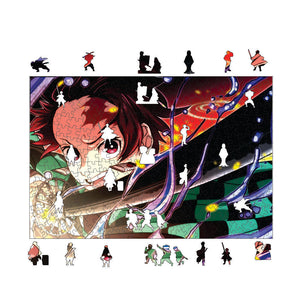 Rompecabezas Pers.Demon Slayer C:52.11 Puzzles Peru - M- 348 Pzas / Demon Slayer - ROMPECABEZAS