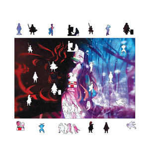 Rompecabezas Pers.Demon Slayer C:52.17 Puzzles Peru - M- 348 Pzas / Demon Slayer - ROMPECABEZAS