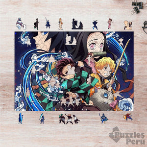 Rompecabezas Pers.Demon Slayer C:52.2 Puzzles Peru - M- 348 Pzas / Demon Slayer - ROMPECABEZAS