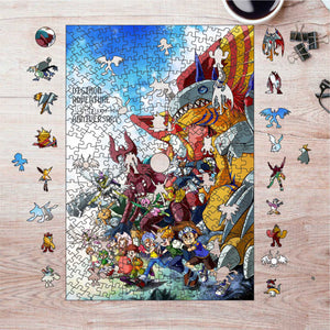 Rompecabezas Pers.Digimon C:33.9 Puzzles Peru - M- 366 Pzas / Digimon - ROMPECABEZAS