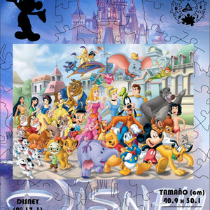 Rompecabezas Pers.Disney C:17.1 Puzzles Peru - ROMPECABEZAS