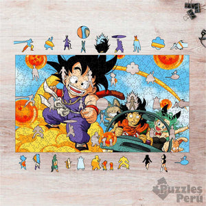 Rompecabezas Pers.Dragon Ball C:18.9 Puzzles Peru - M- 358 Pzas / Dragon Ball - ROMPECABEZAS