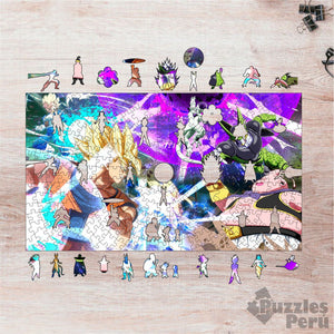 Rompecabezas Pers.Dragon Ball C:18. Puzzles Peru - M- 358 Pzas / Dragon Ball - ROMPECABEZAS