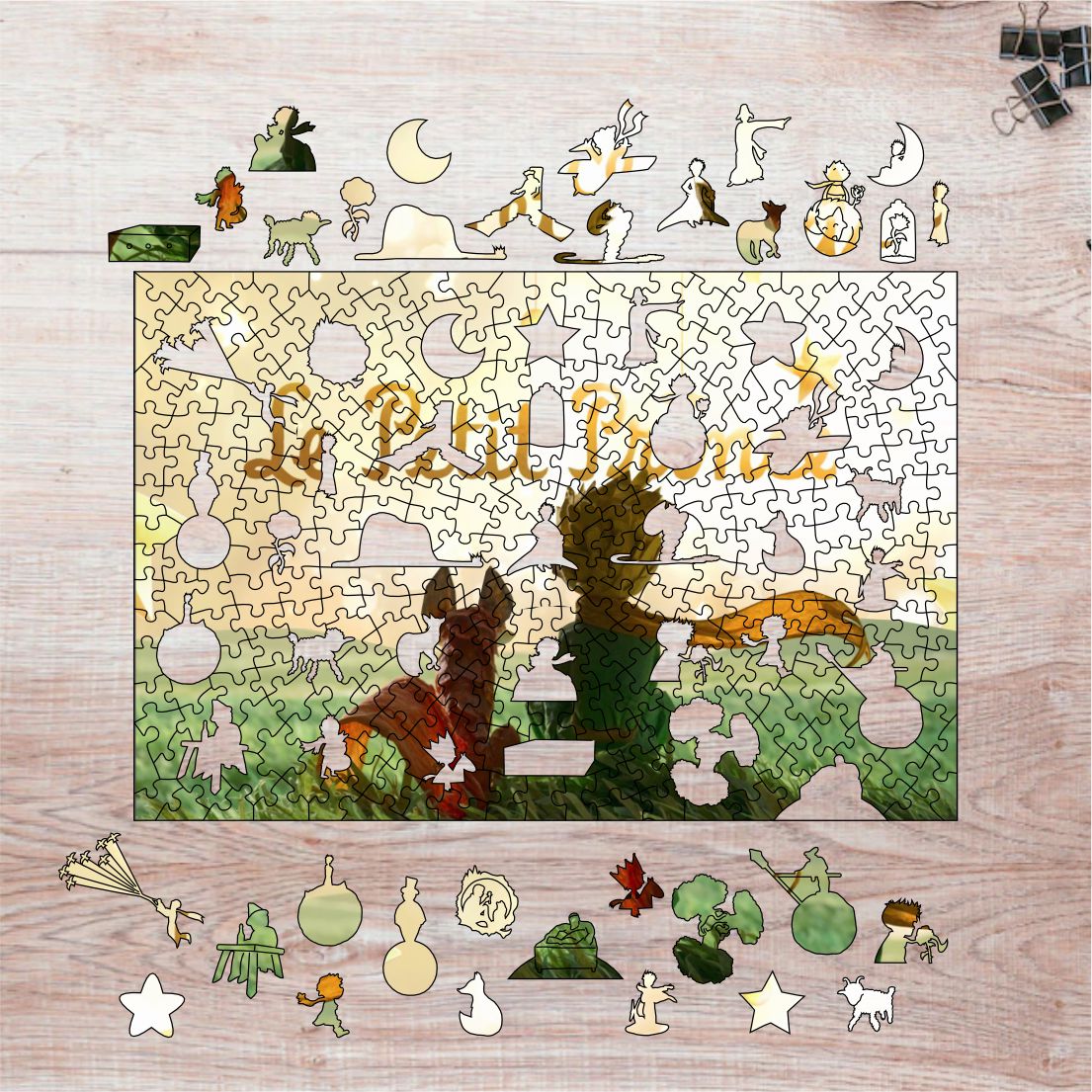 Mi lugar entre las páginas: El Principito (PUZZLE BOOK) - Antoine de Saint-Exupéry