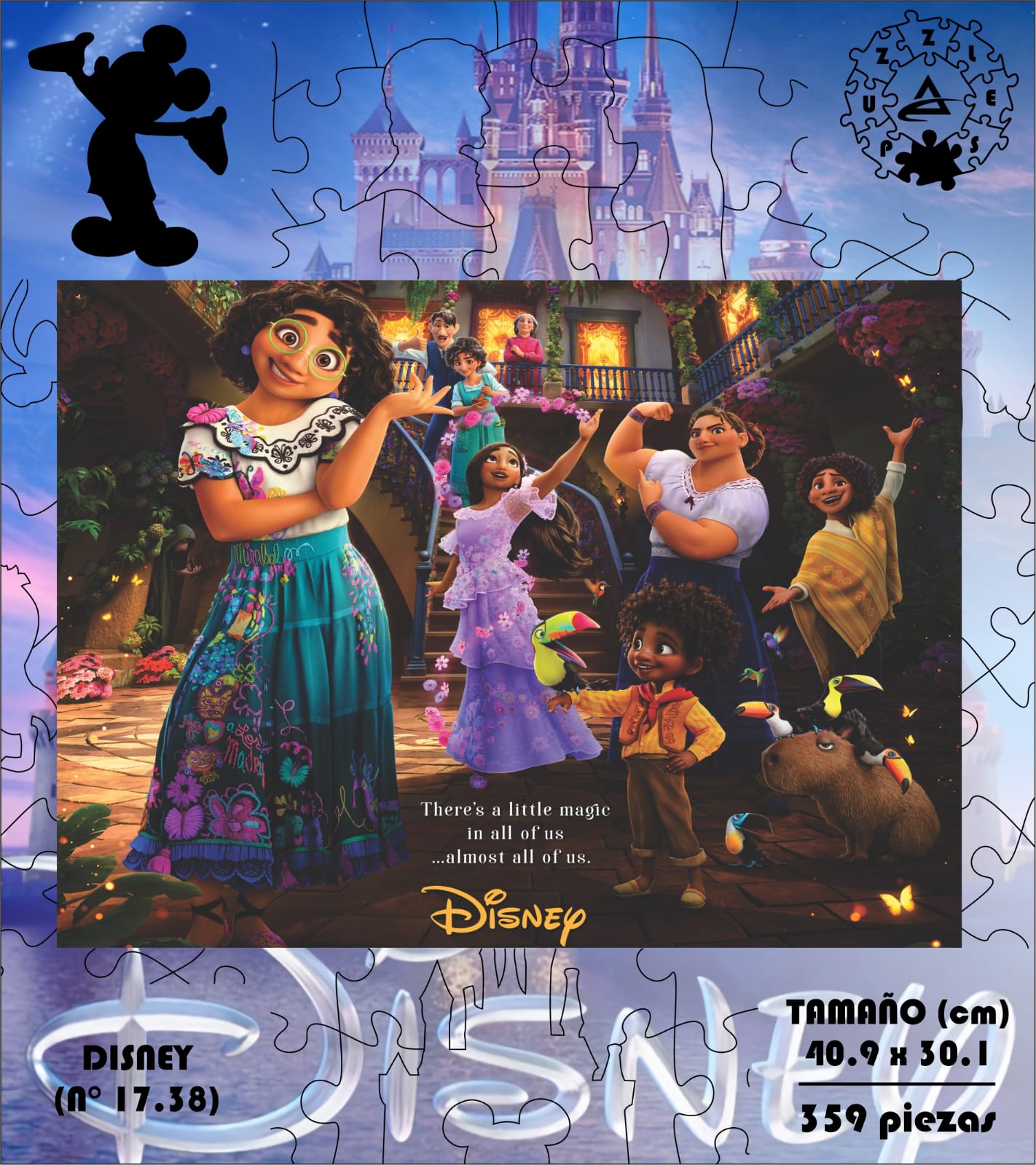 Rompecabezas Pers.Encanto C:17.38 Puzzles Peru - ROMPECABEZAS