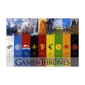 Rompecabezas Pers.Game Of Thrones C:45.7 Puzzles Peru - M- 332 Pzas / Game Of Thrones - ROMPECABEZAS