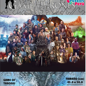 Rompecabezas Pers.Game Of Thrones C:45.8 Puzzles Peru - ROMPECABEZAS