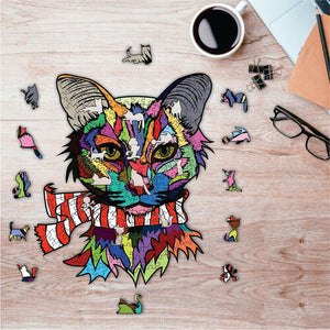 Rompecabezas Pers.Gato C:40 Puzzles Peru - M- 212 Pzas / Animales - ROMPECABEZAS