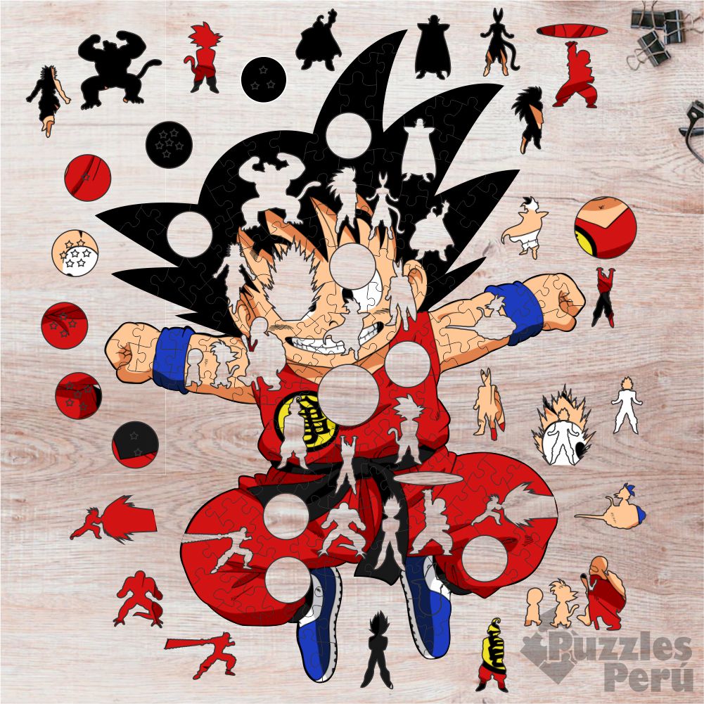 Rompecabezas Pers.Goku200 C:79 Puzzles Peru - M- 200 Pzas / Dragon Ball - ROMPECABEZAS