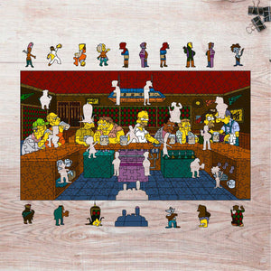 Rompecabezas Pers.Los Simpsons C:38.2 Puzzles Peru - M- 341 Pzas / Los Simpsons - ROMPECABEZAS