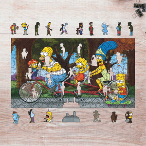 Rompecabezas Pers.Los Simpsons C:38.5 Puzzles Peru - M- 341 Pzas / Los Simpsons - ROMPECABEZAS